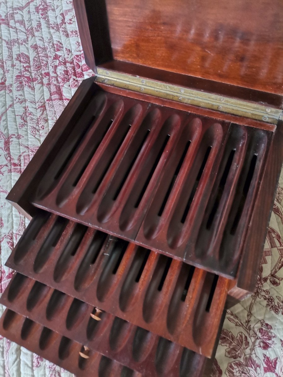 Cigar Humidor From The Napoleon III Period-photo-4