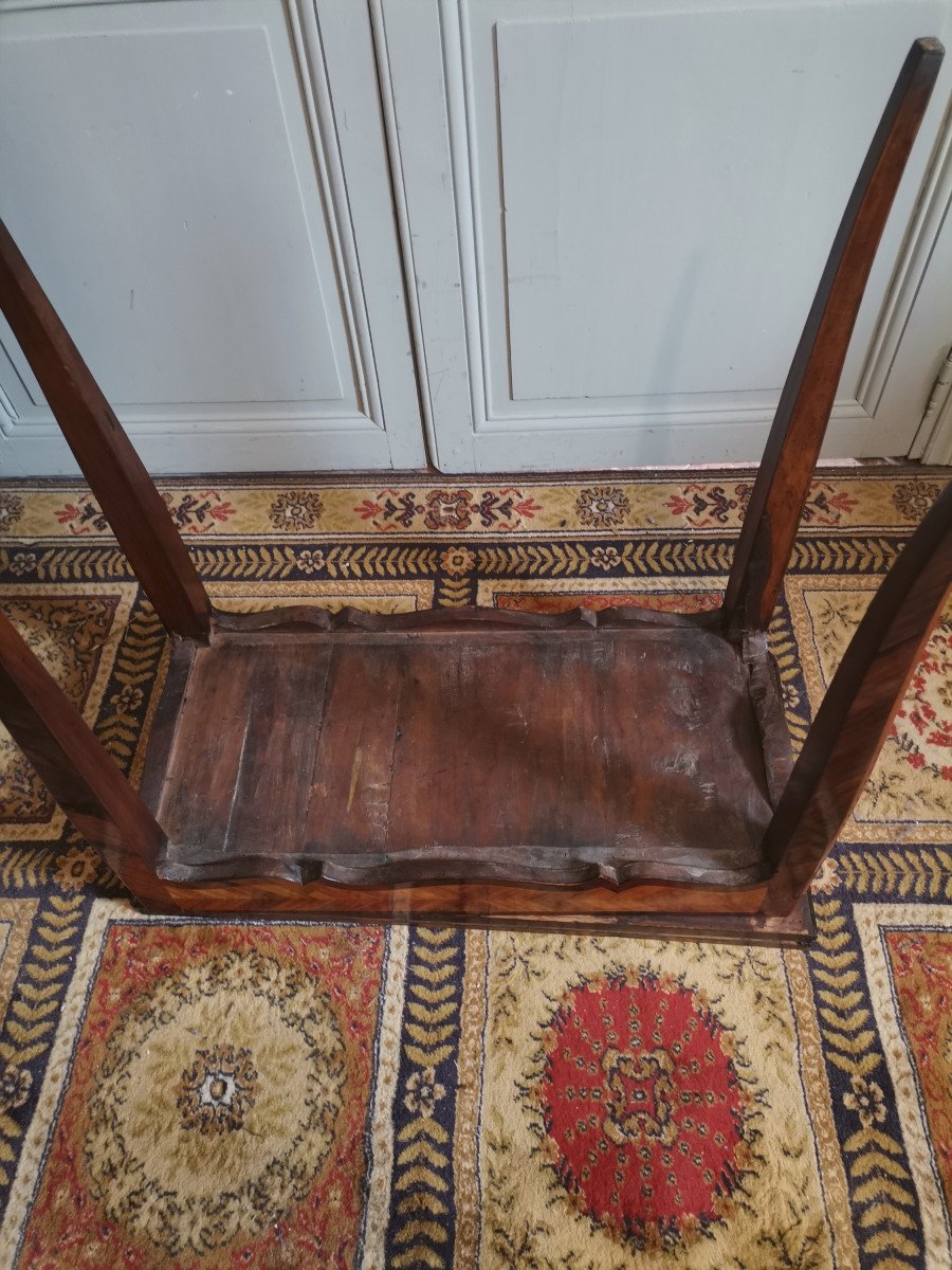 Louis XV Period Marquetry Games Table-photo-7