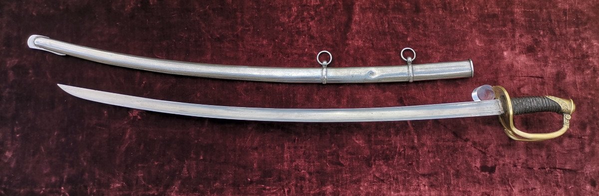 Light Cavalry Officer's Saber Model 1822 Restoration Period-photo-8