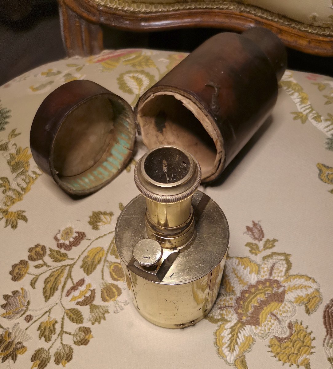 Pantometer Or Surveyor's Compass Signed Gourdin In Paris Dated 1786 Louis XVI Period-photo-7