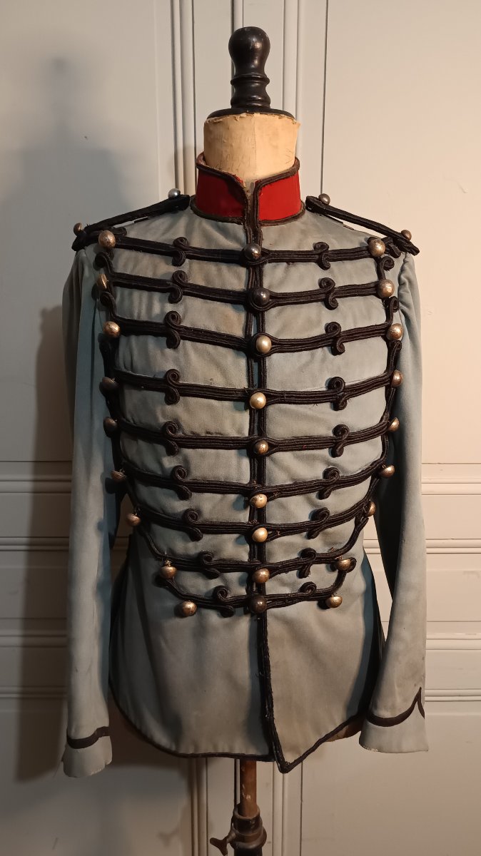 Horse Hunter Officer's Dolman Model 1872-84 Third Republic Period-photo-3