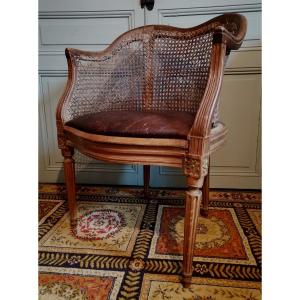 Elegant Styling Armchair From The Louis XVI Period.