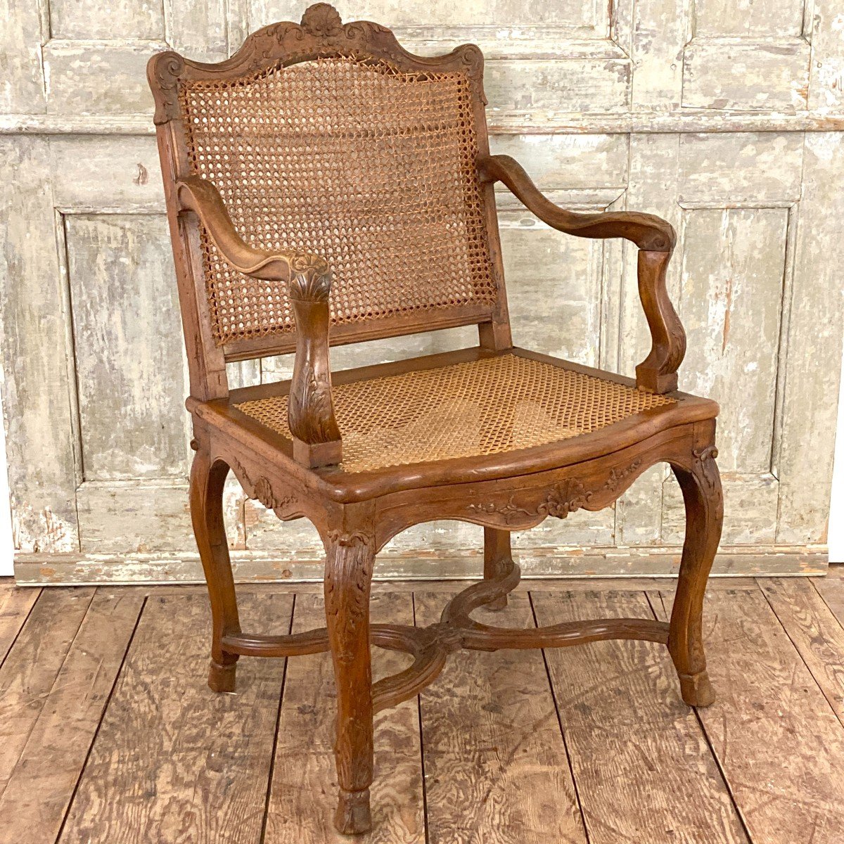 Regence Period Caned Seat