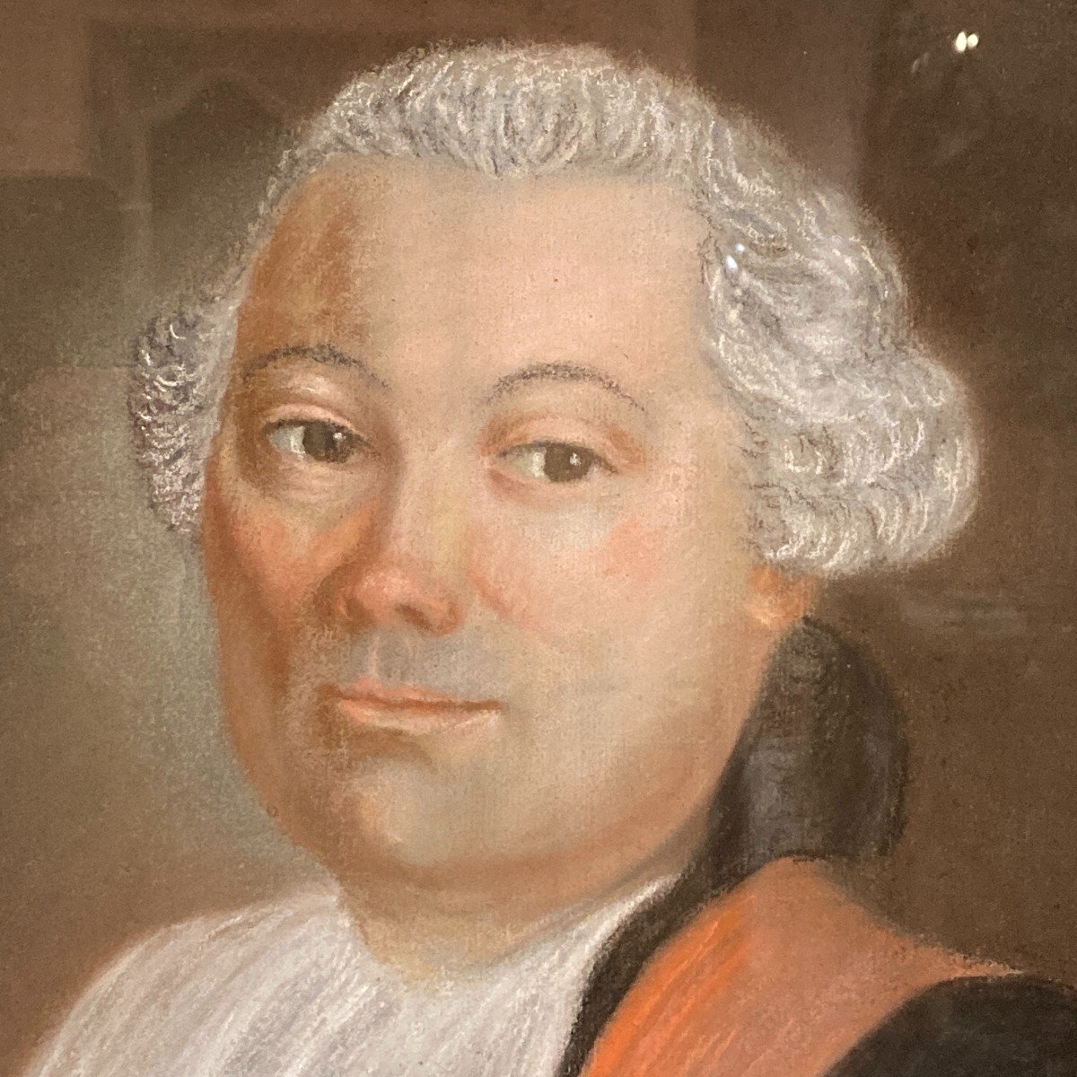 18th Century Pastel Portrait-photo-2