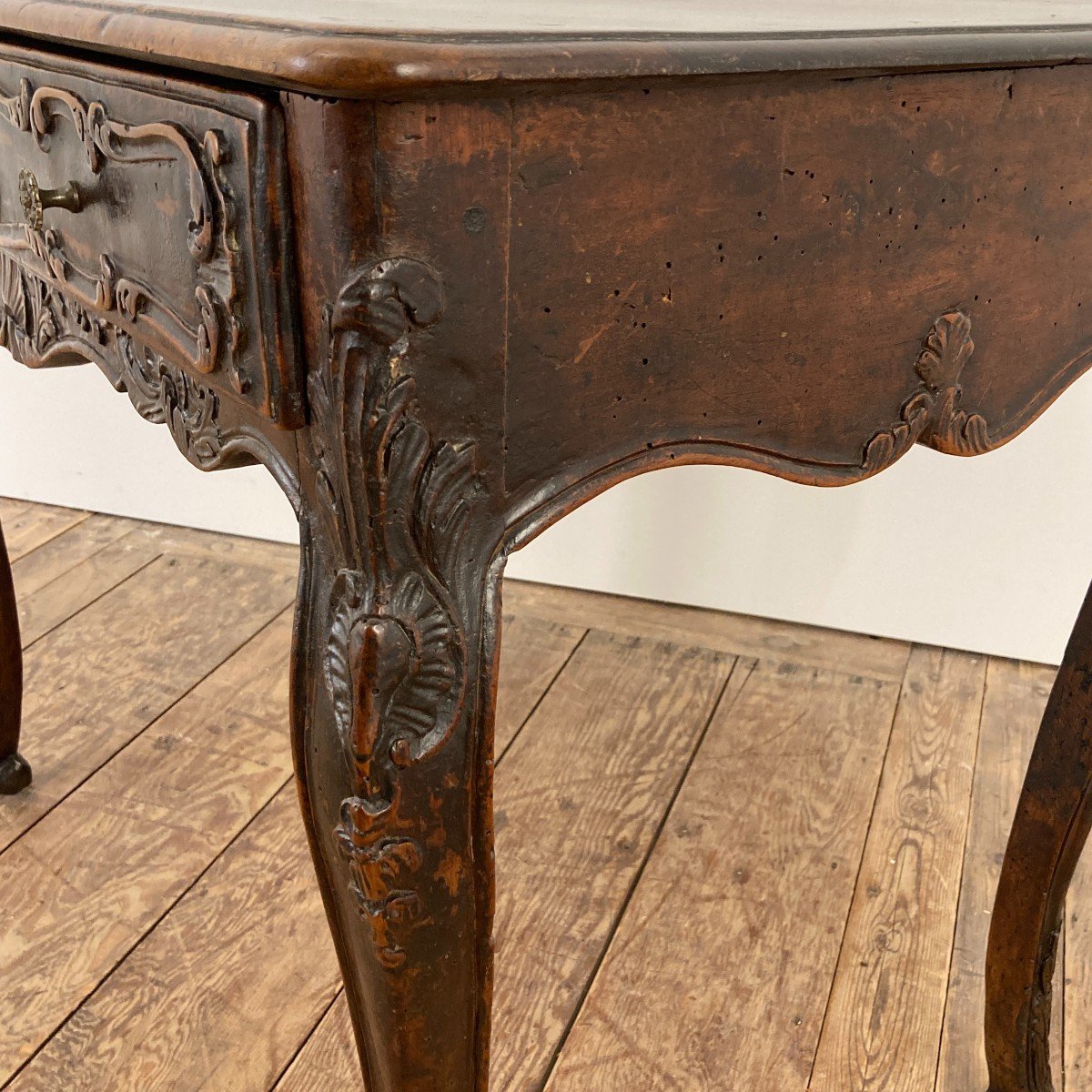 Provençal Table From The Regence Period-photo-7