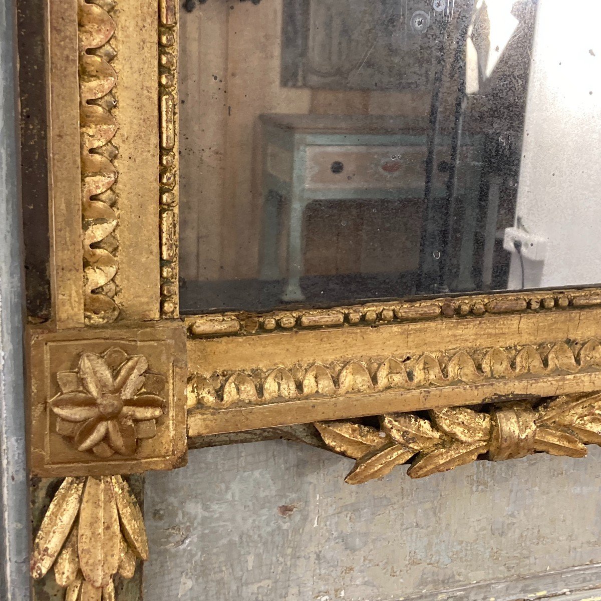 Louis XVI Period Mirror-photo-3