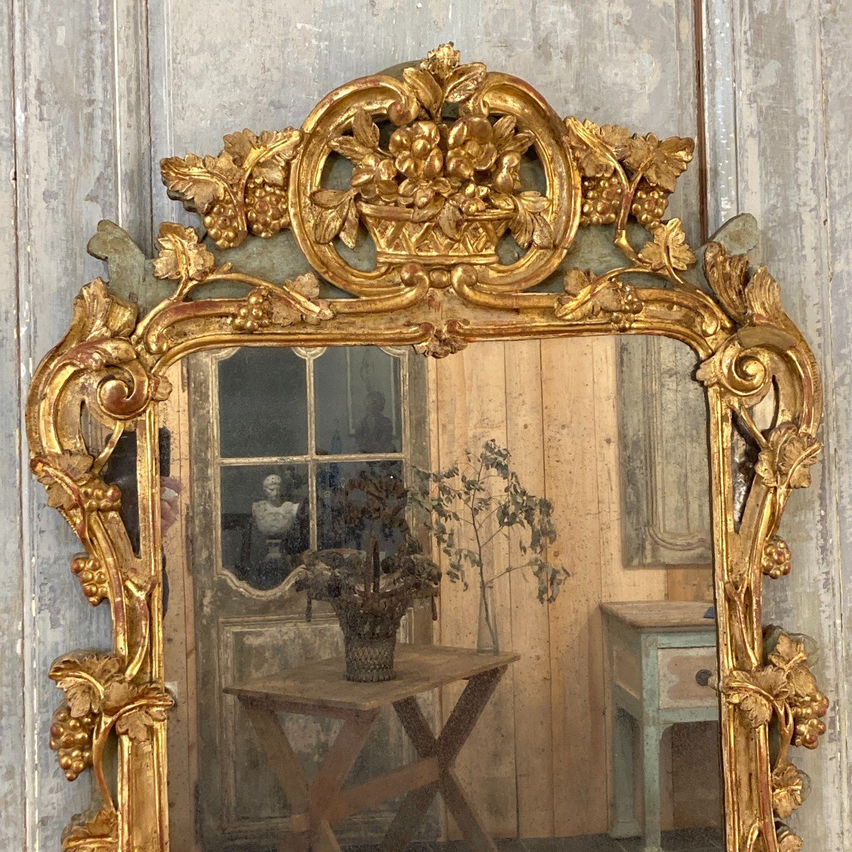 Miroir Provençal XVIIIème-photo-3