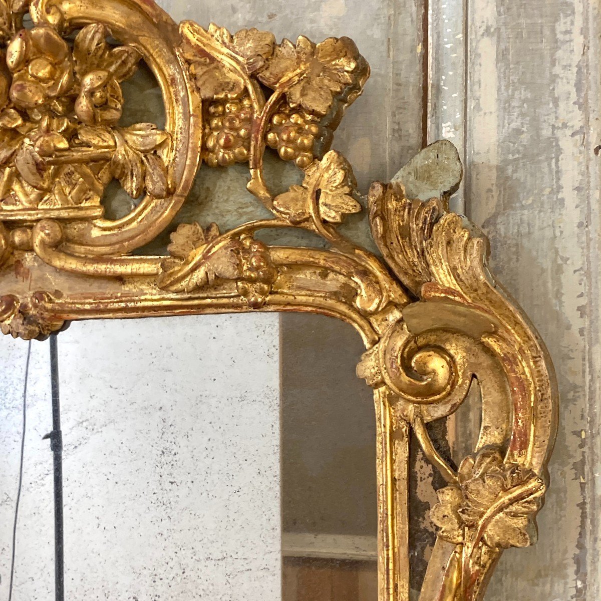 18th Century Provençal Mirror-photo-5