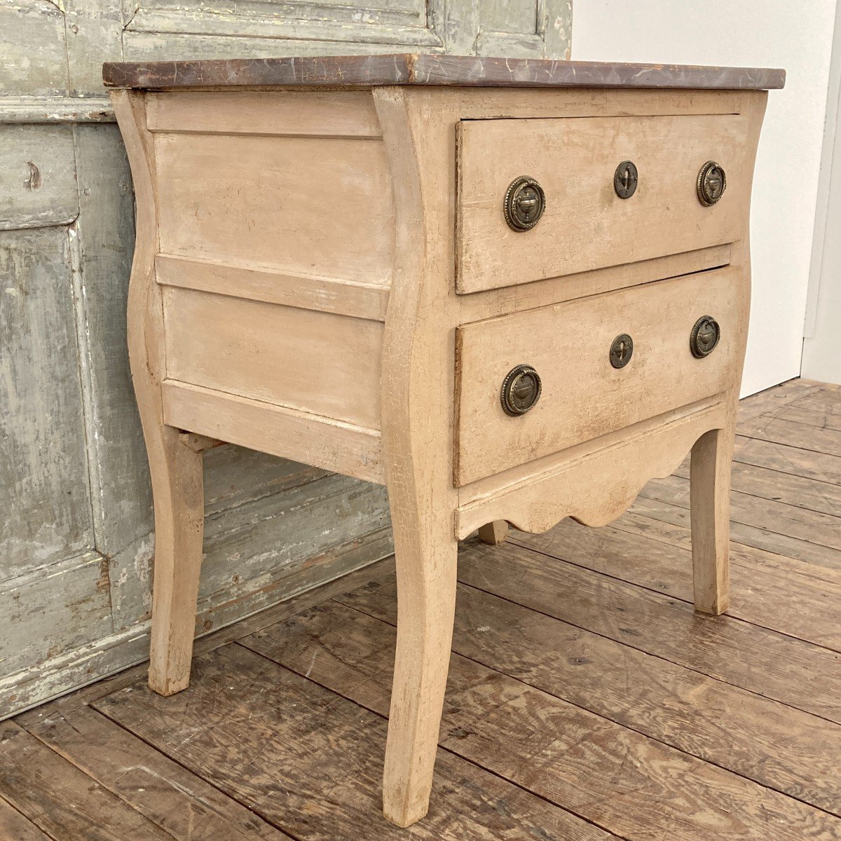 Small Louis XV Style Chest Of Drawers-photo-5