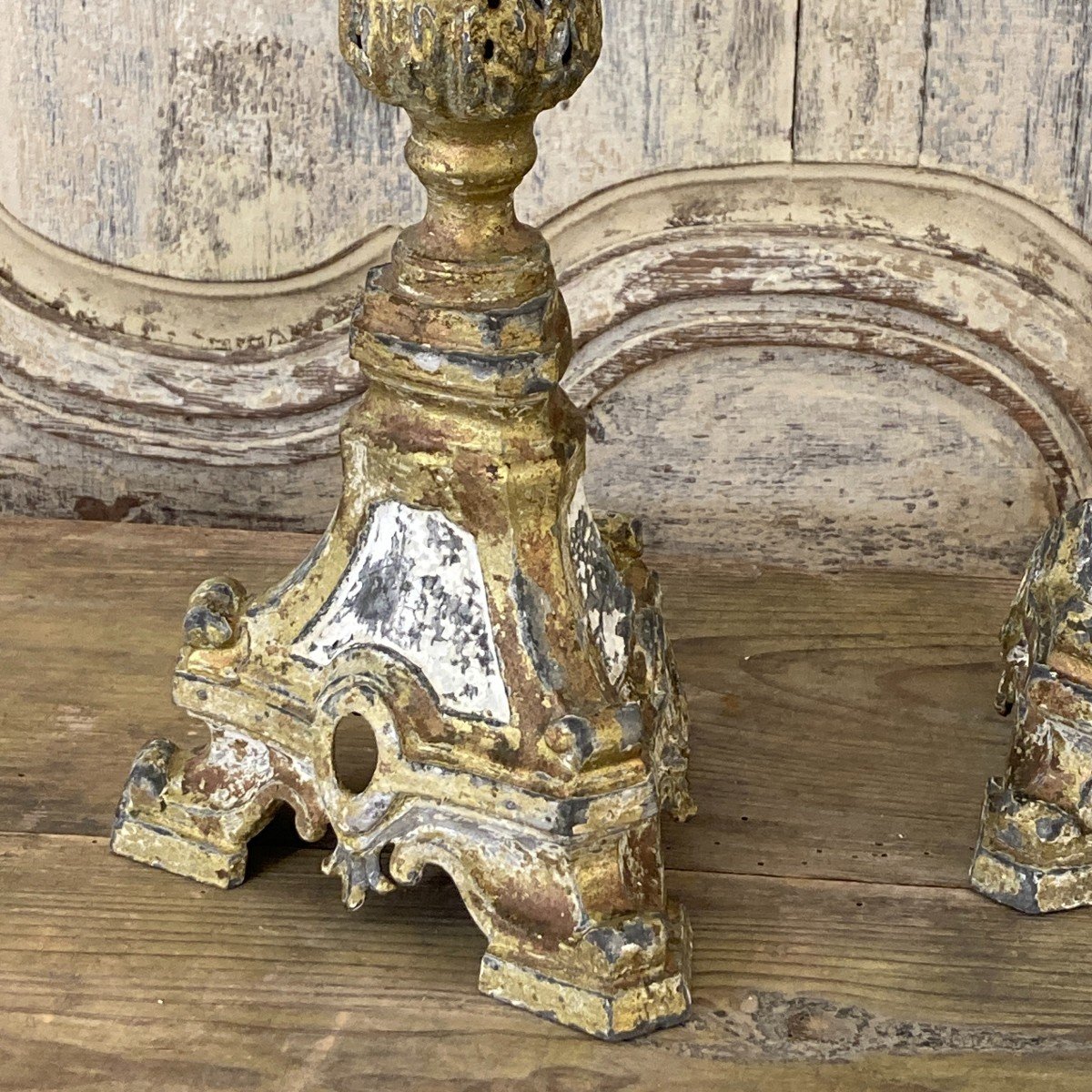 Pair Of Candle Holders -photo-3