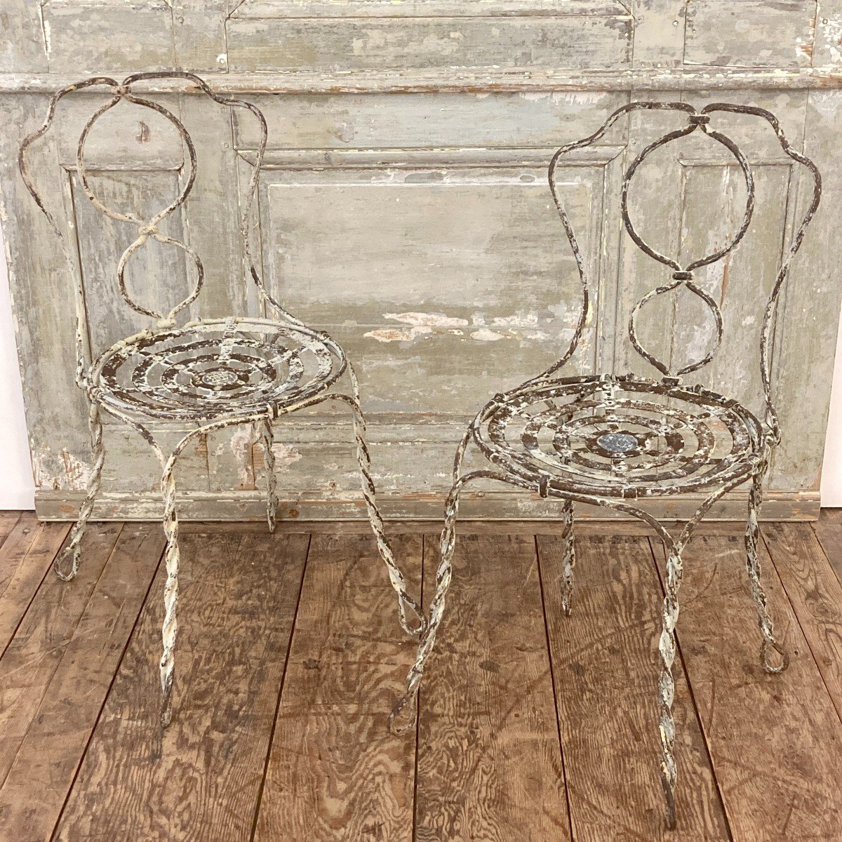 Pair Of 19th Century Vachon Chairs-photo-8