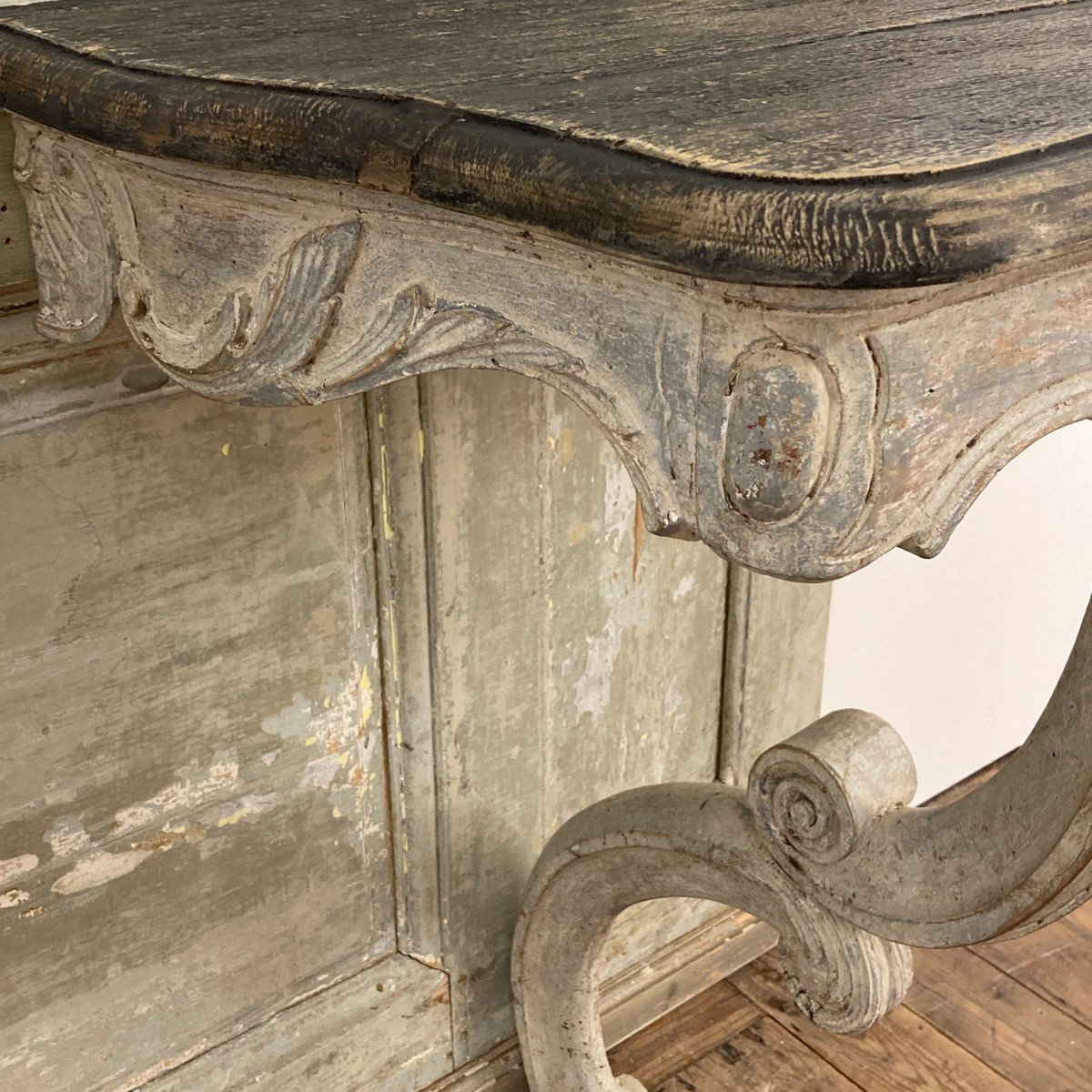 Pair Of Louis XV Period Consoles-photo-5