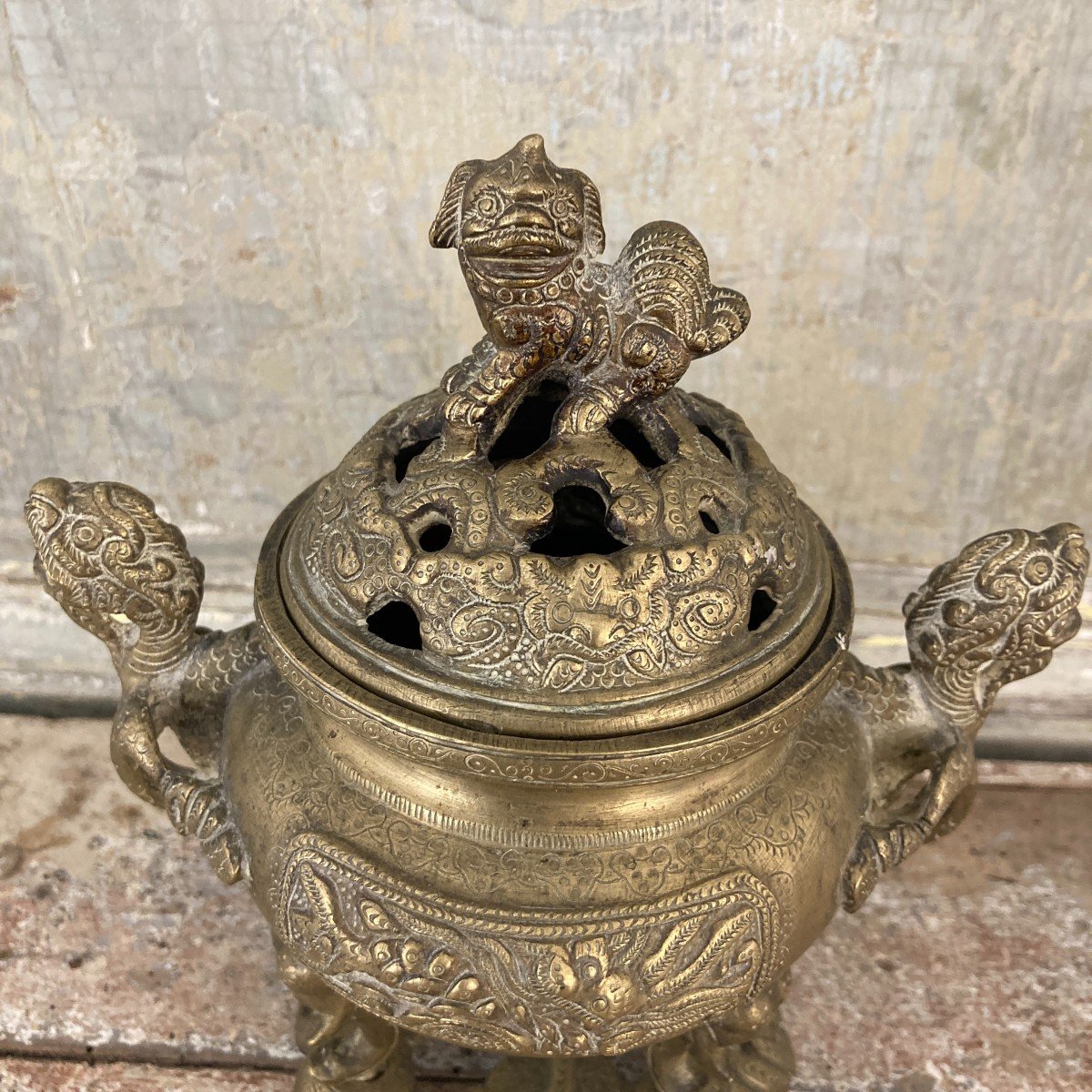 Indochinese Perfume Burner-photo-2