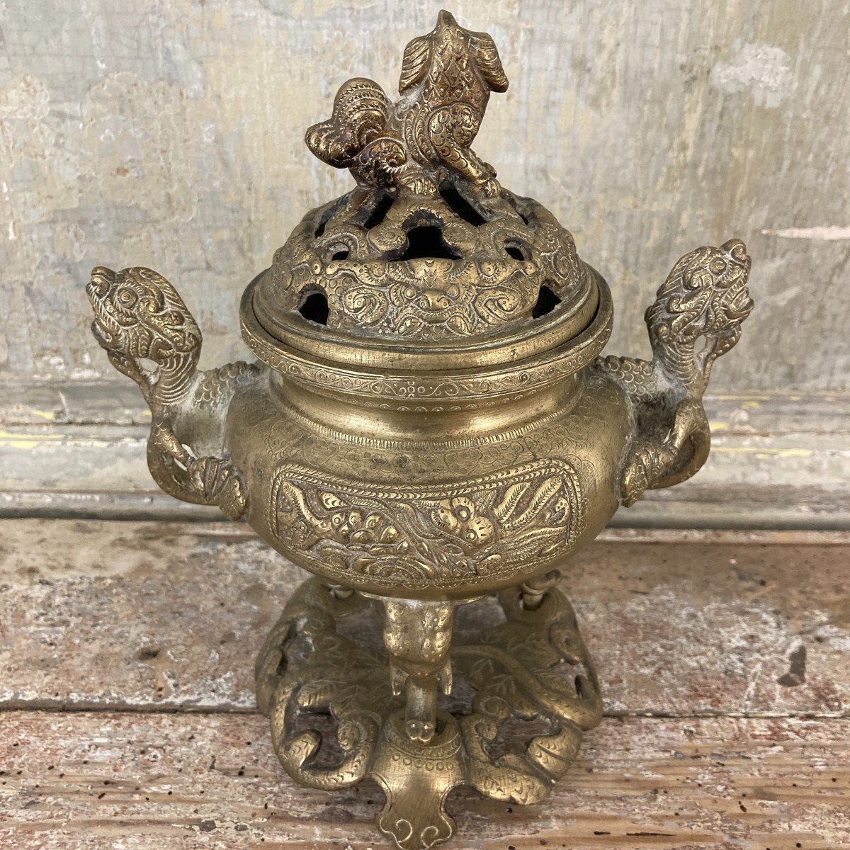 Indochinese Perfume Burner-photo-2