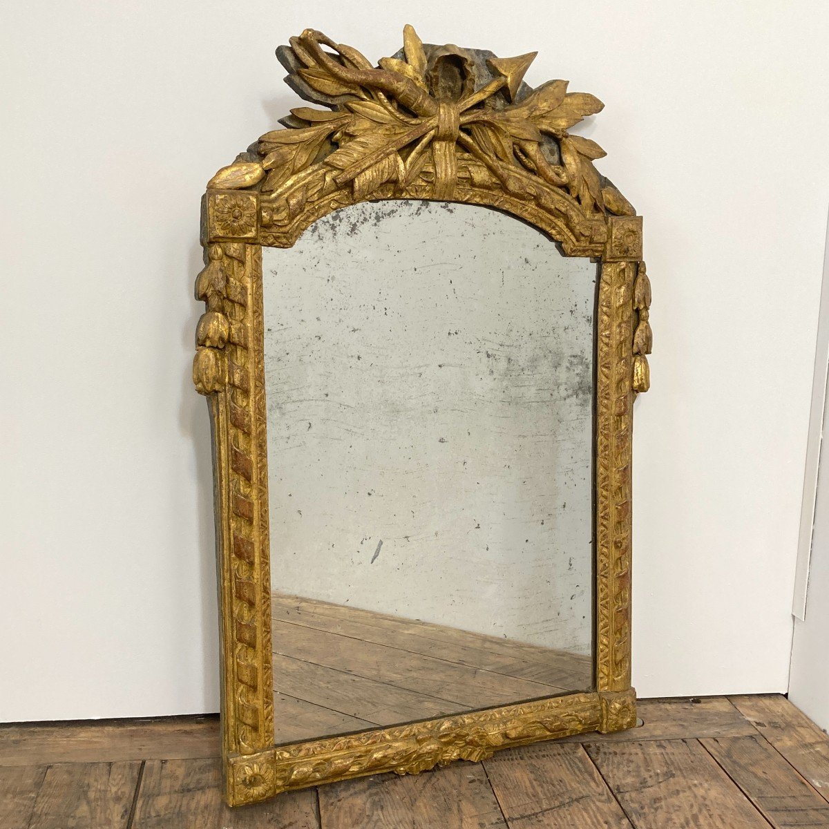 Miroir d'époque Louis XVI-photo-2