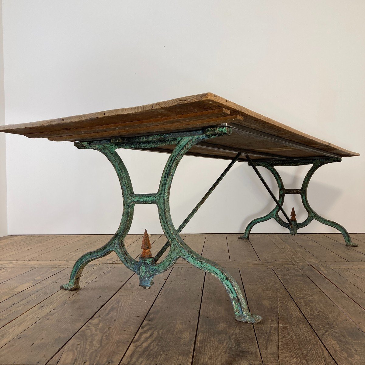 Grande table pieds fonte-photo-2