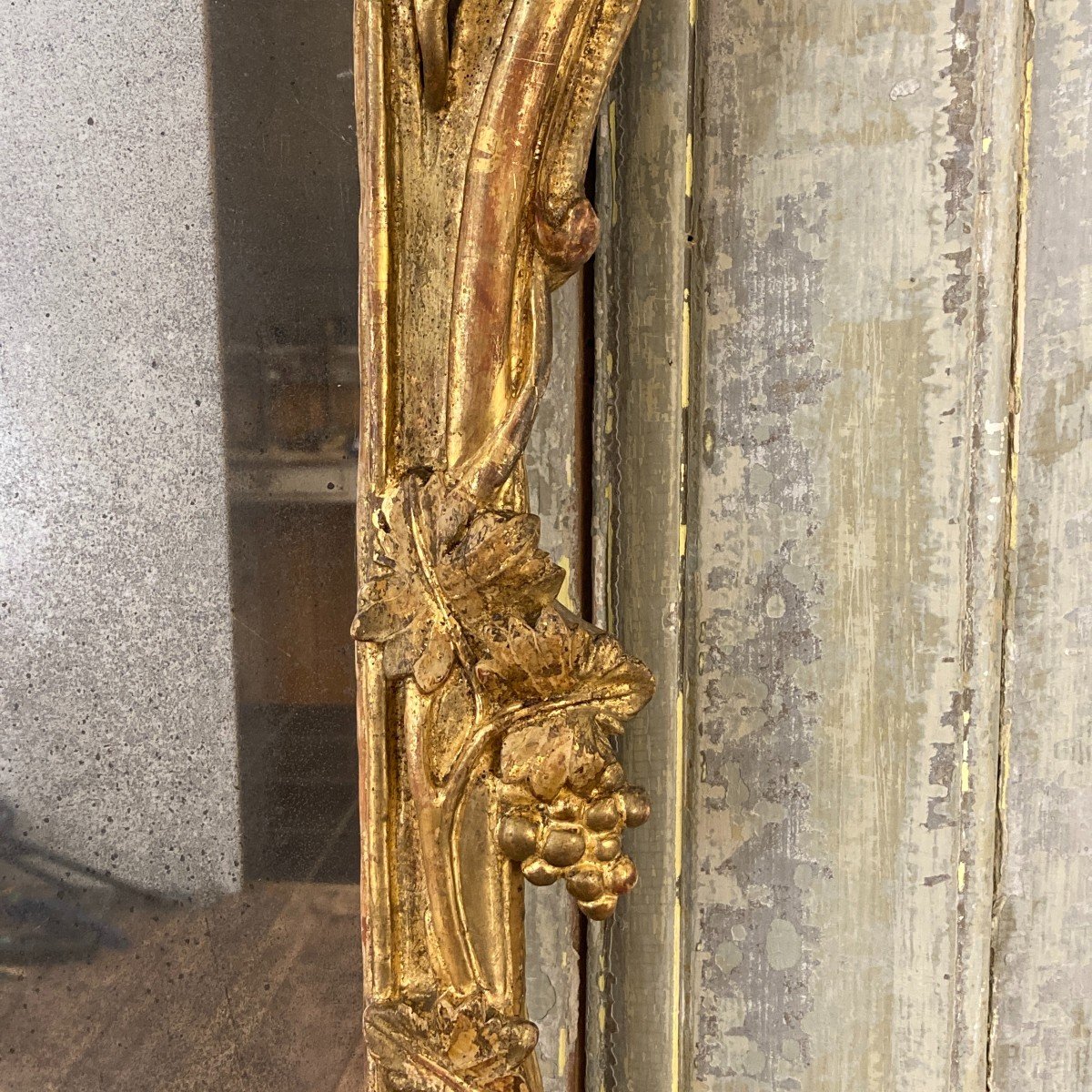 Louis XV Period Provencal Mirror-photo-1