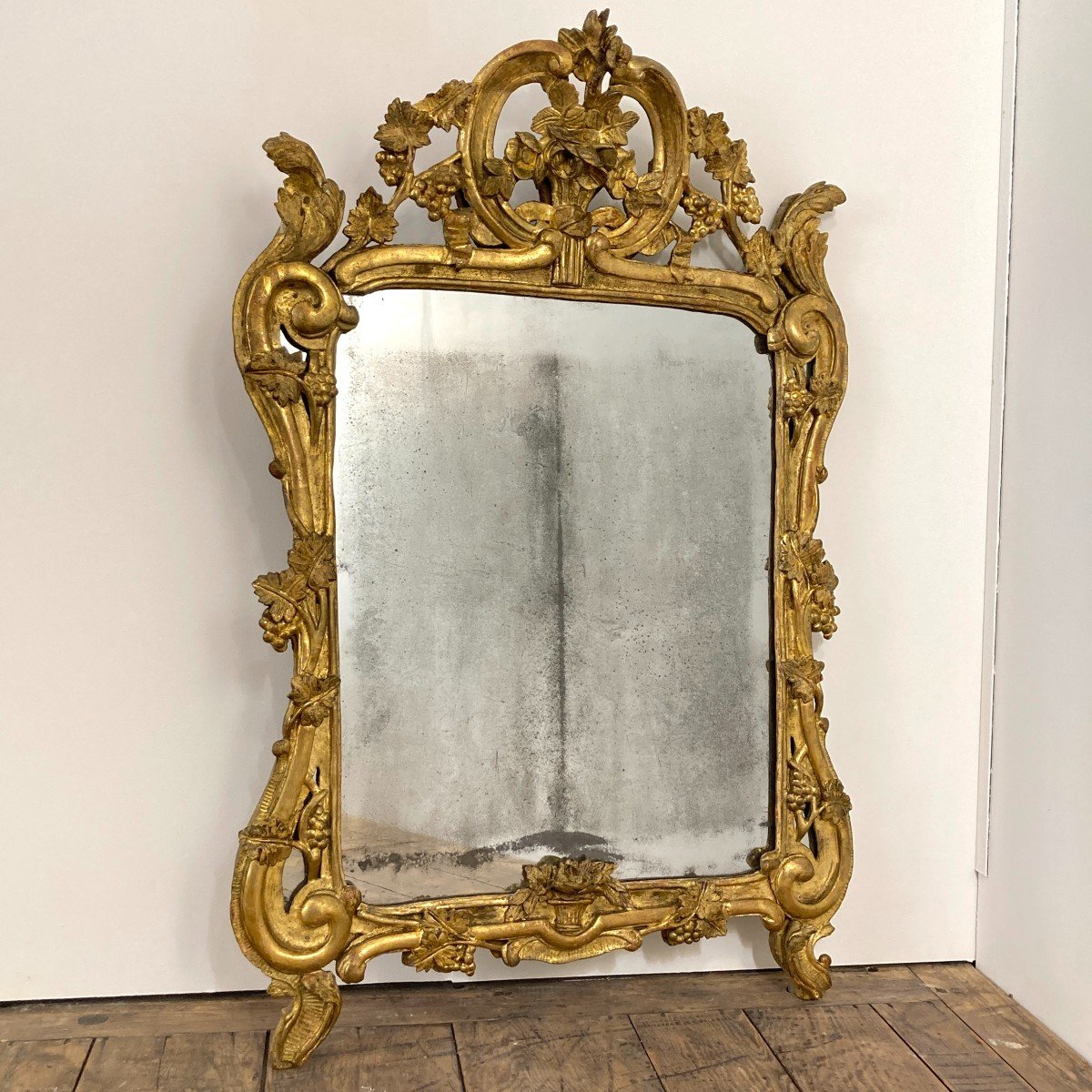 Louis XV Period Provencal Mirror-photo-2