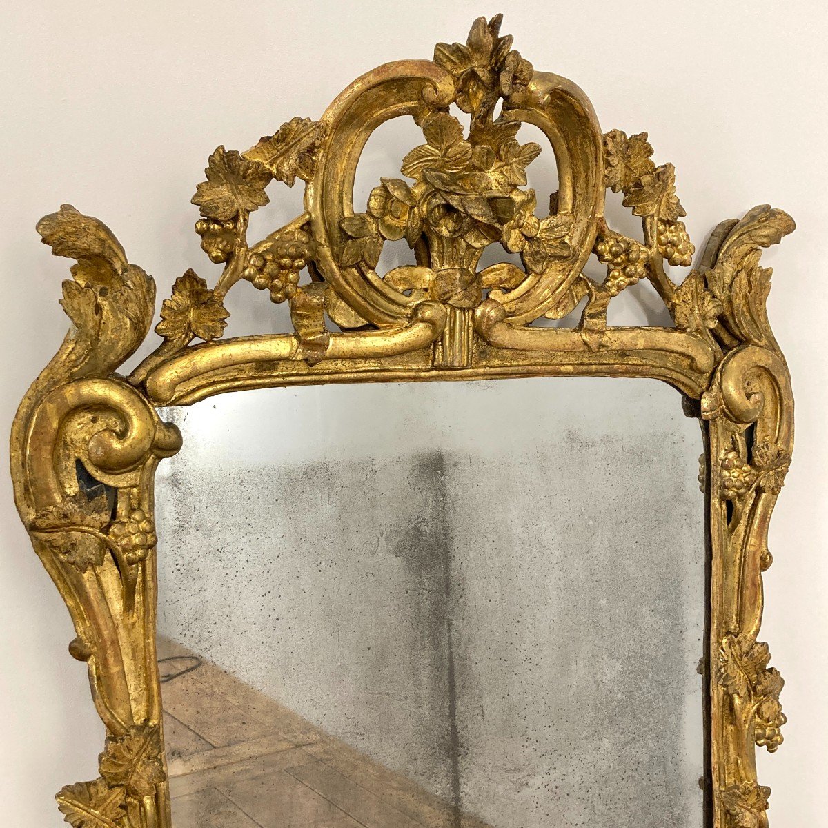 Louis XV Period Provencal Mirror-photo-3