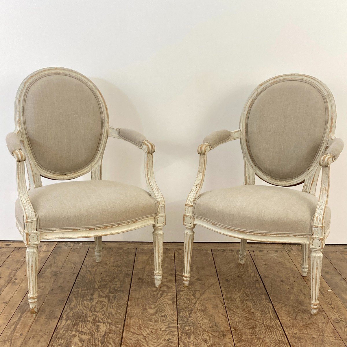 Pair Of Louis XVI Period Seats-photo-2