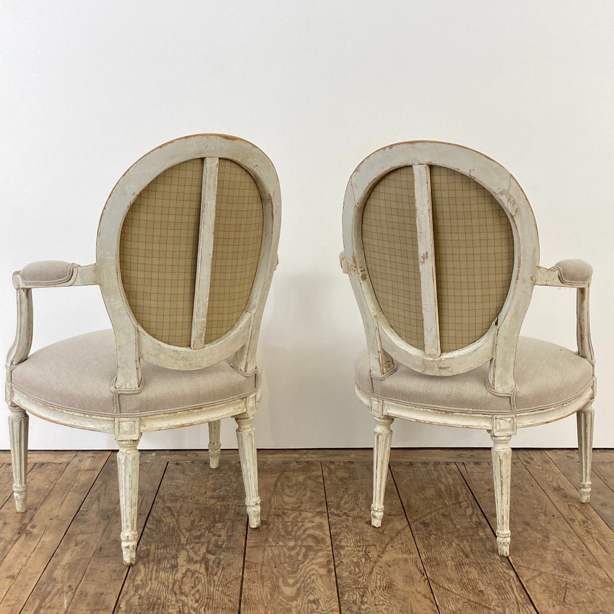 Pair Of Louis XVI Period Seats-photo-3