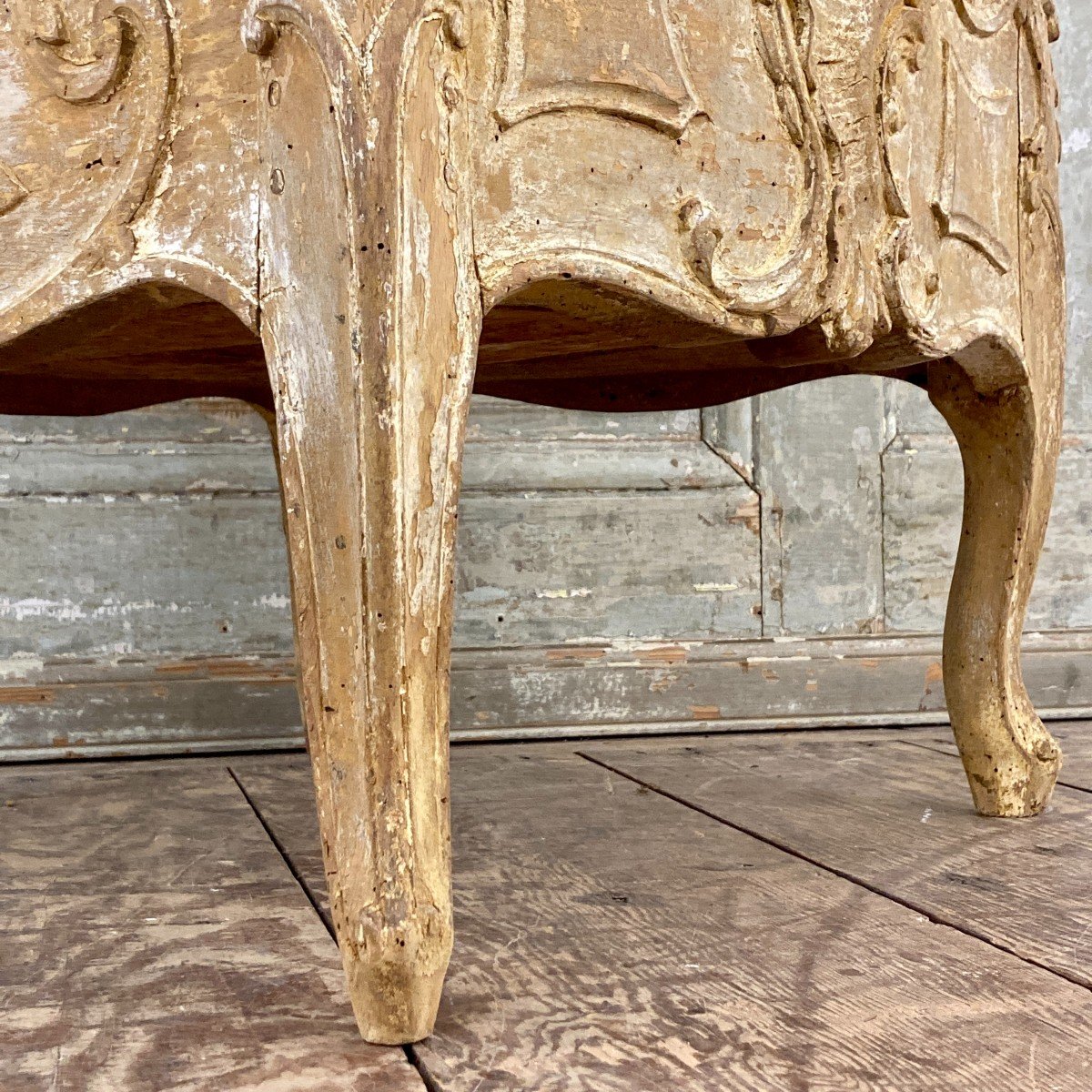 Louis XV Period Commode Chair-photo-5