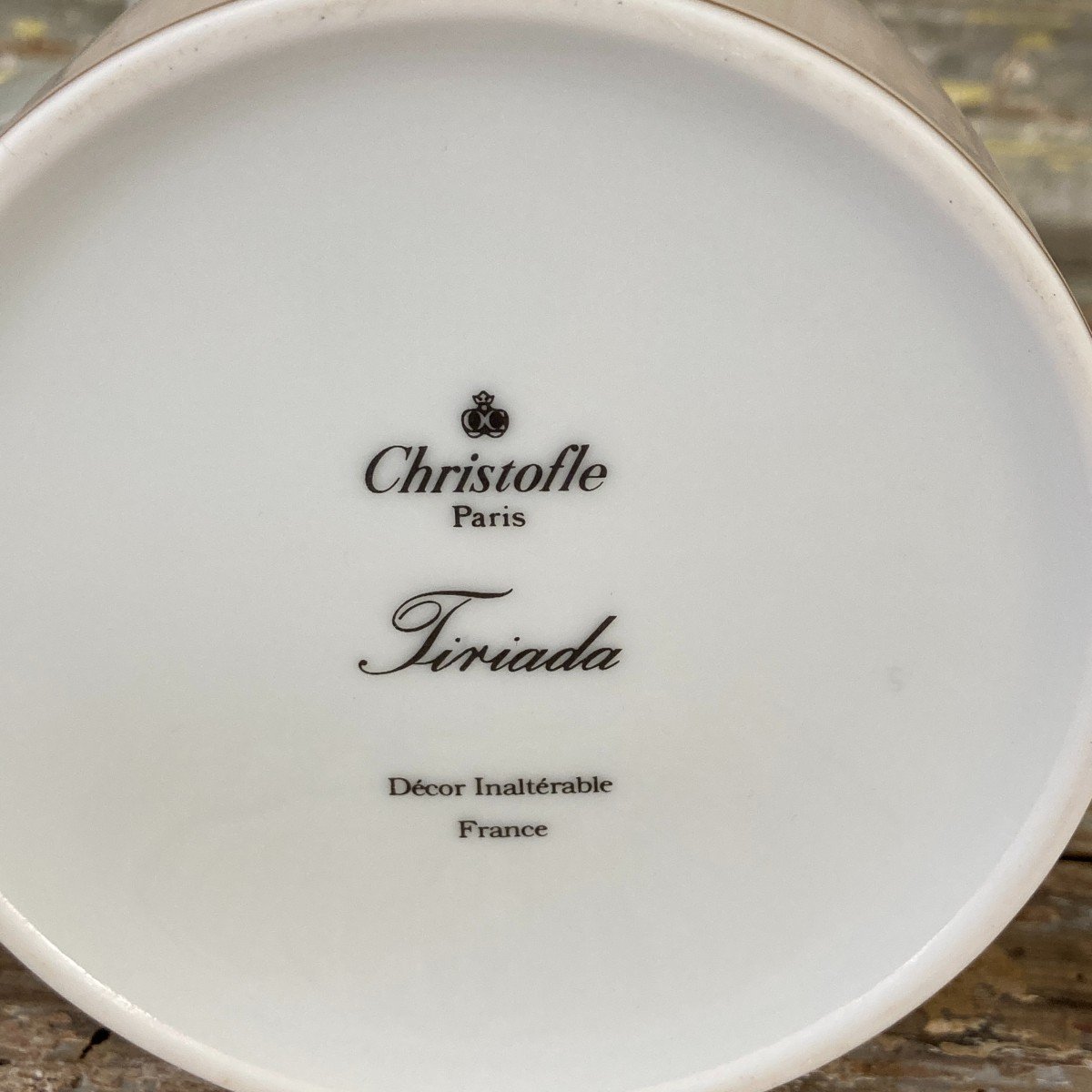 Christofle Tiriada Porcelain Service-photo-4