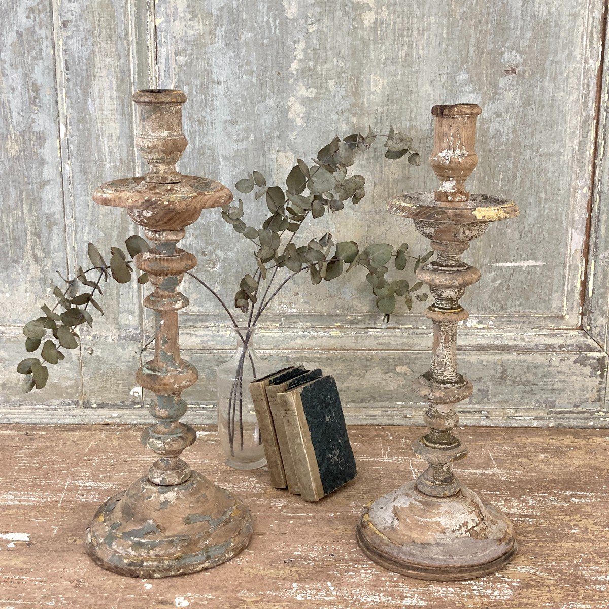 Pair Of 17th Century Candlesticks