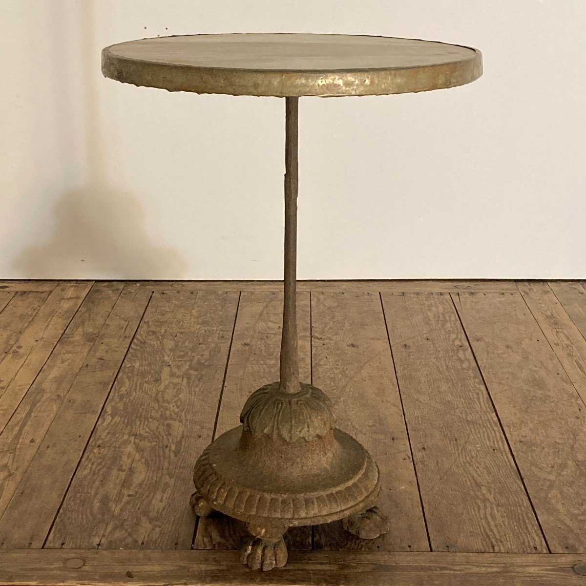 19th Century Cast Iron Pedestal Table-photo-2