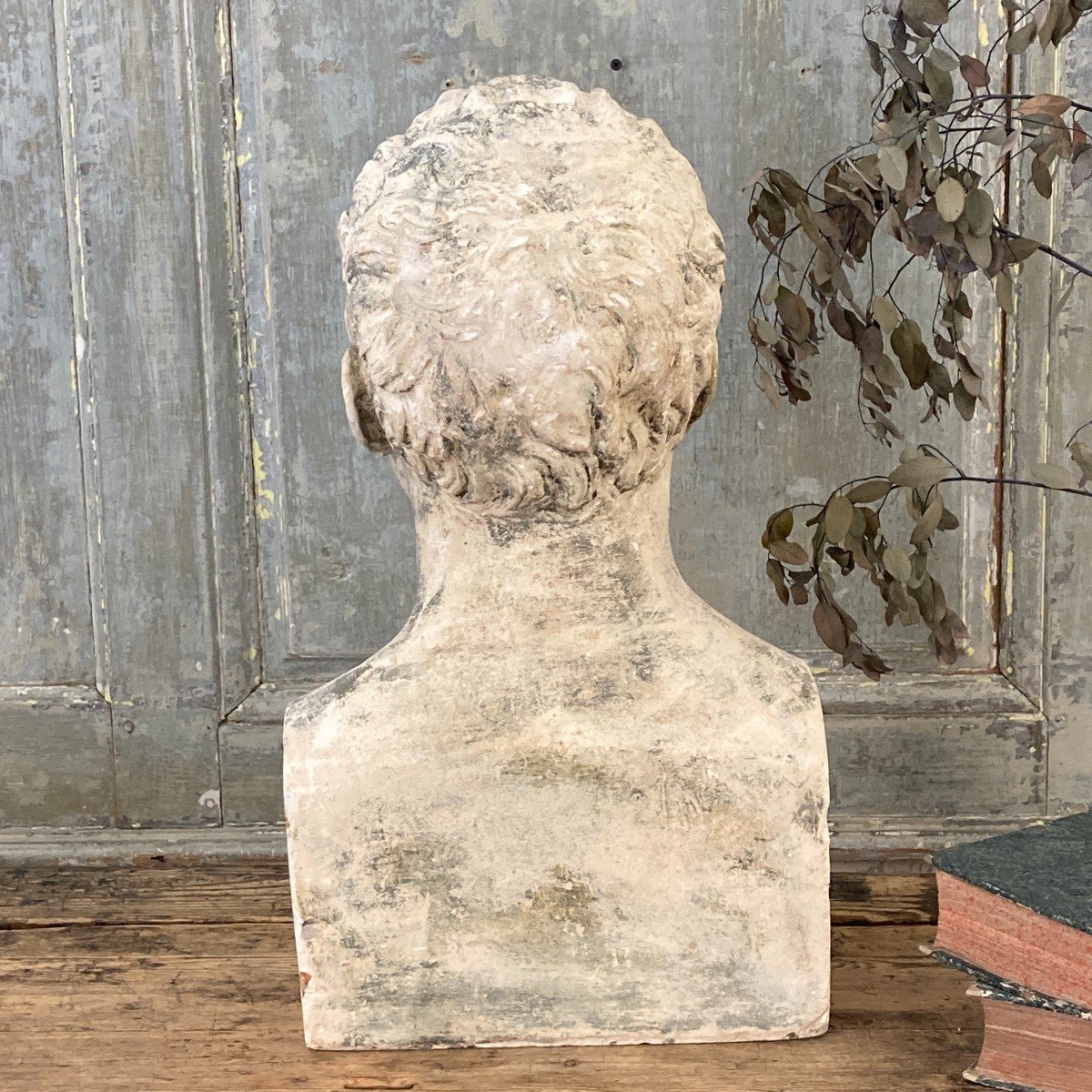 Plaster Bust Of Baron Guillaume Dupuytren-photo-1