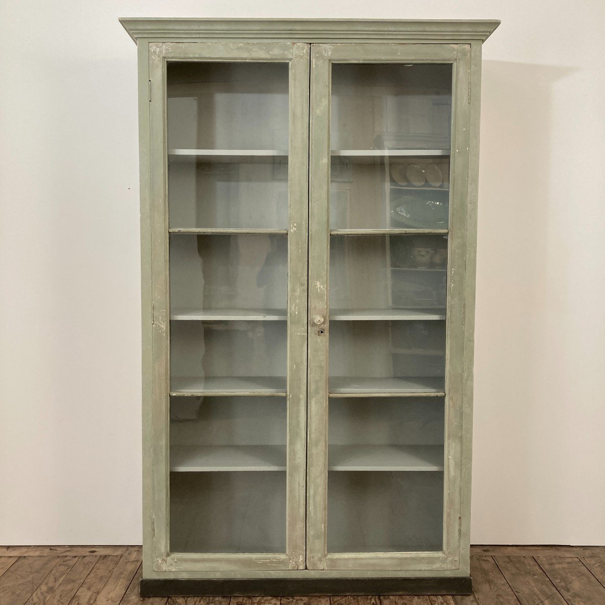 19th Century Woodwork Display Cabinet-photo-3