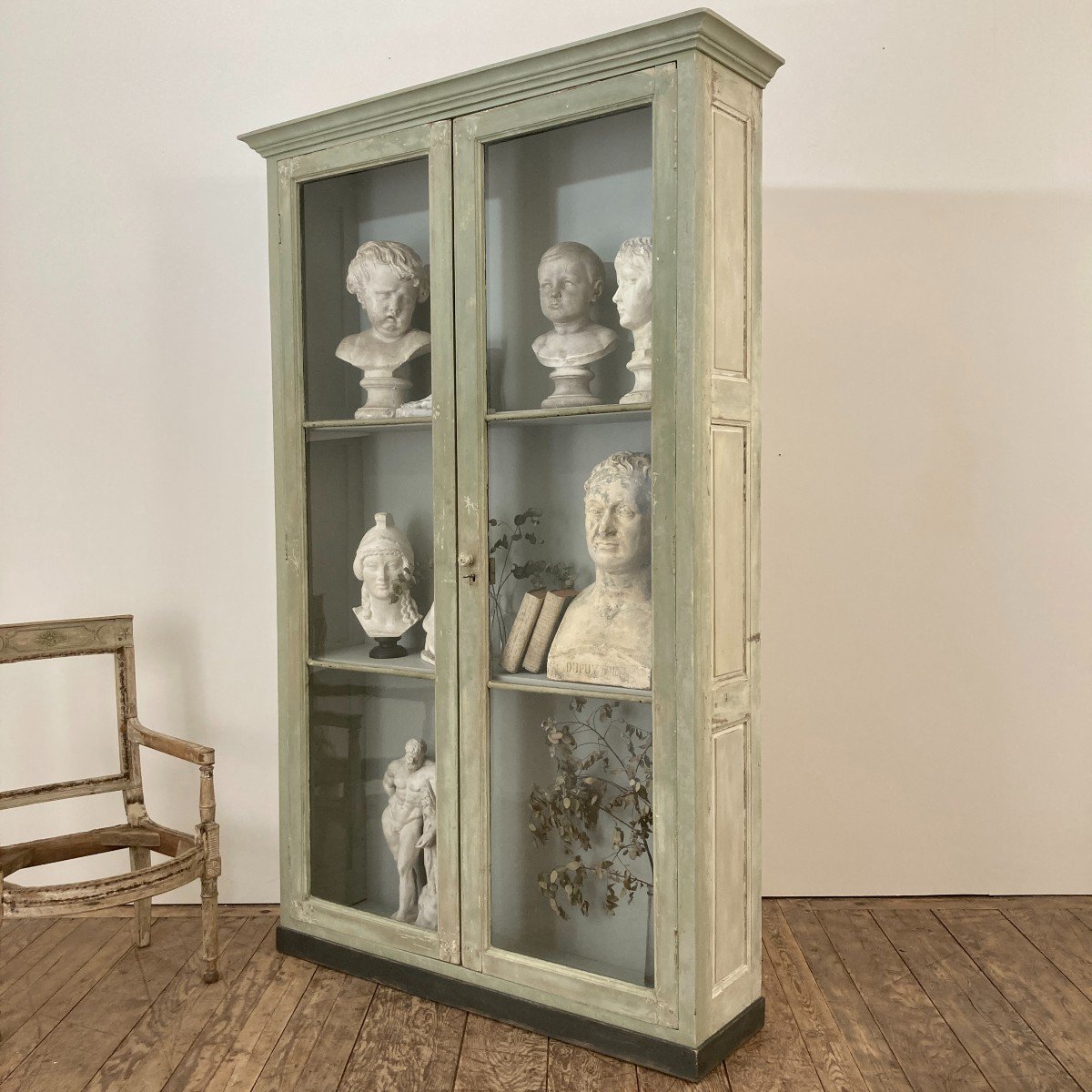 19th Century Woodwork Display Cabinet