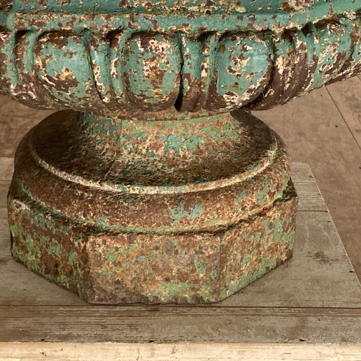 19th Century Cast Iron Fountain Basin-photo-1