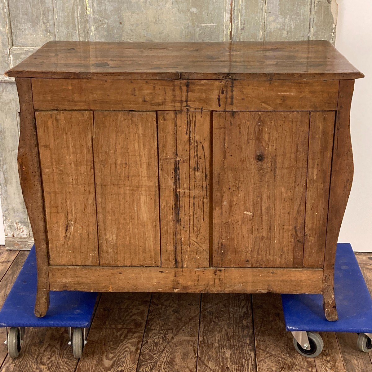 Small Curved Chest Of Drawers 18th Century-photo-5