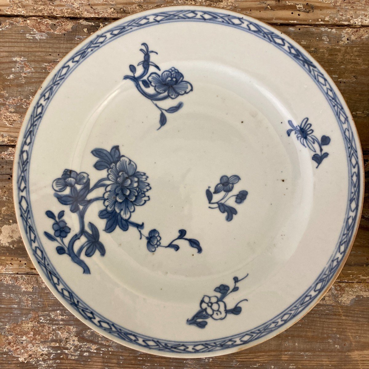 Set Of 4 Chinese Porcelain Plates-photo-2