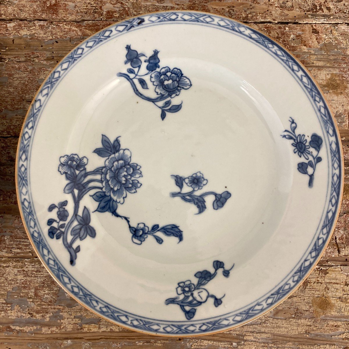 Set Of 4 Chinese Porcelain Plates-photo-7