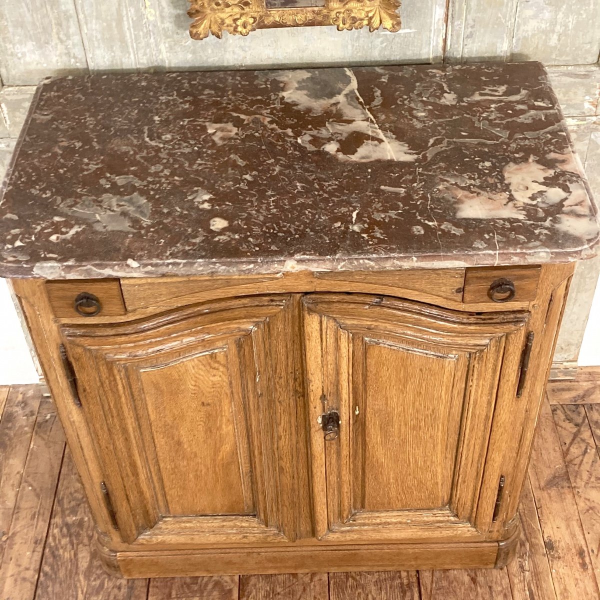 Roussel Stamped Hunting Buffet-photo-4