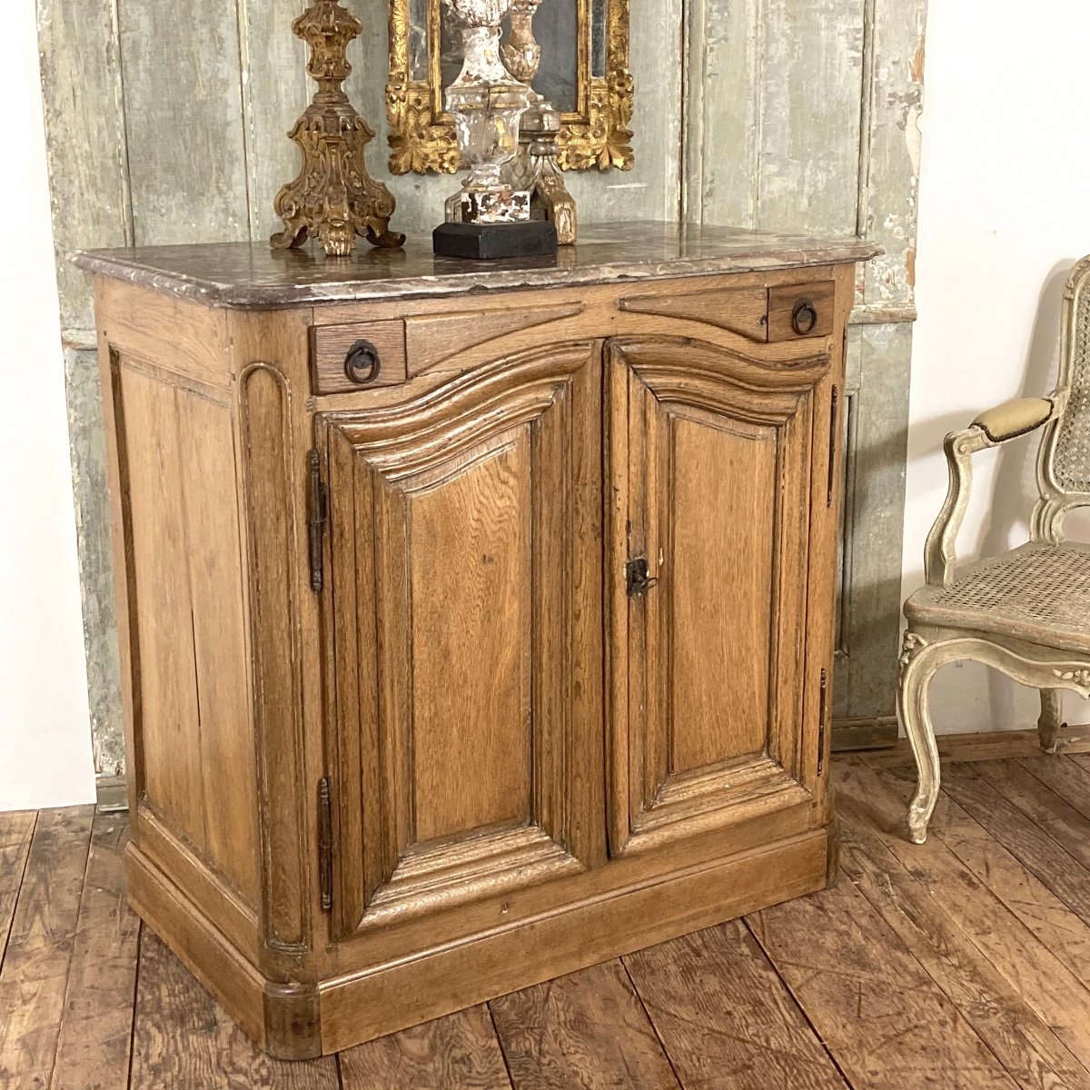 Roussel Stamped Hunting Buffet-photo-8