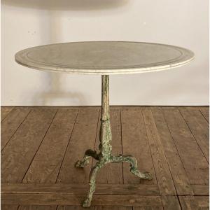 19th Century Cast Iron Pedestal Table