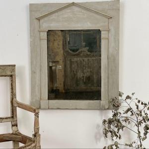 Directoire Period Woodwork Mirror