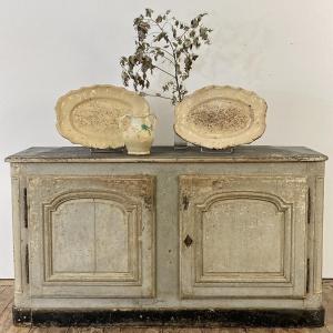 Large Wood Paneled Buffet From The Early 18th Century