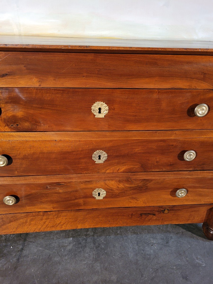 Small Empire Dresser In Solid Walnut-photo-6