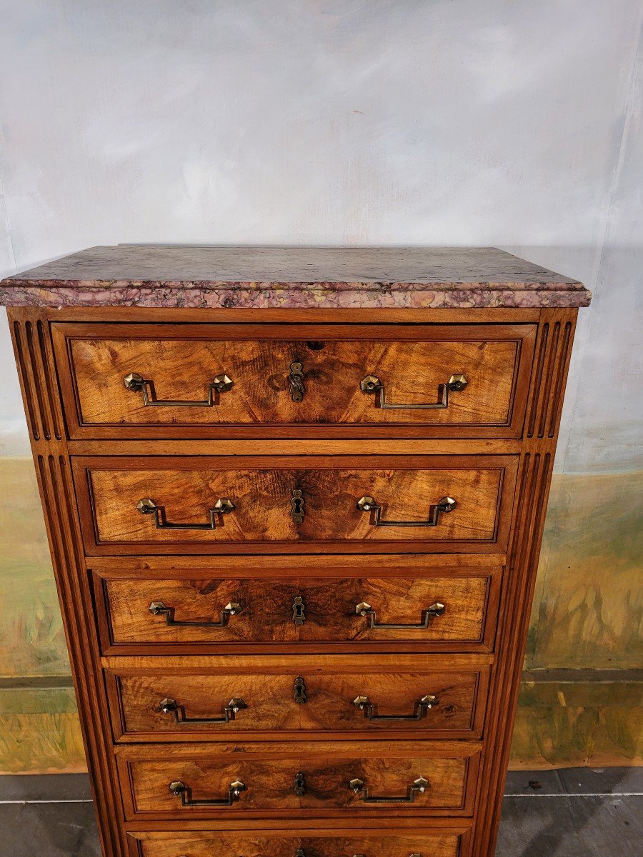 Weekly Large Chest Of Drawers XIXth Century-photo-7