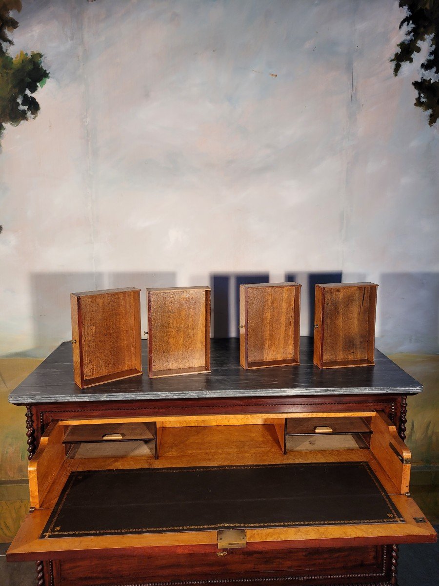 19th Century Mahogany Desk Commode -photo-7