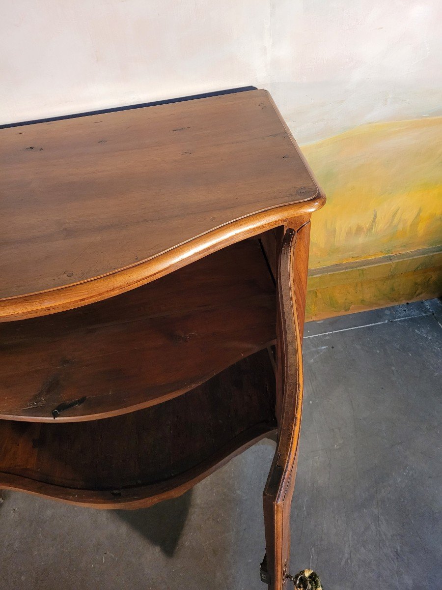 Curved 19th Century Buffet In Walnut-photo-5