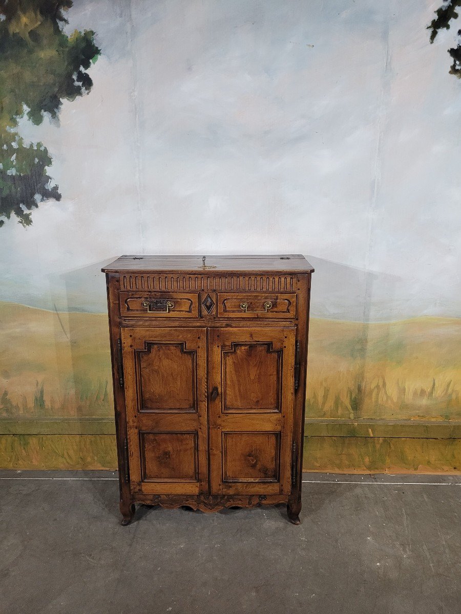 Small Louis XVI Walnut Buffet