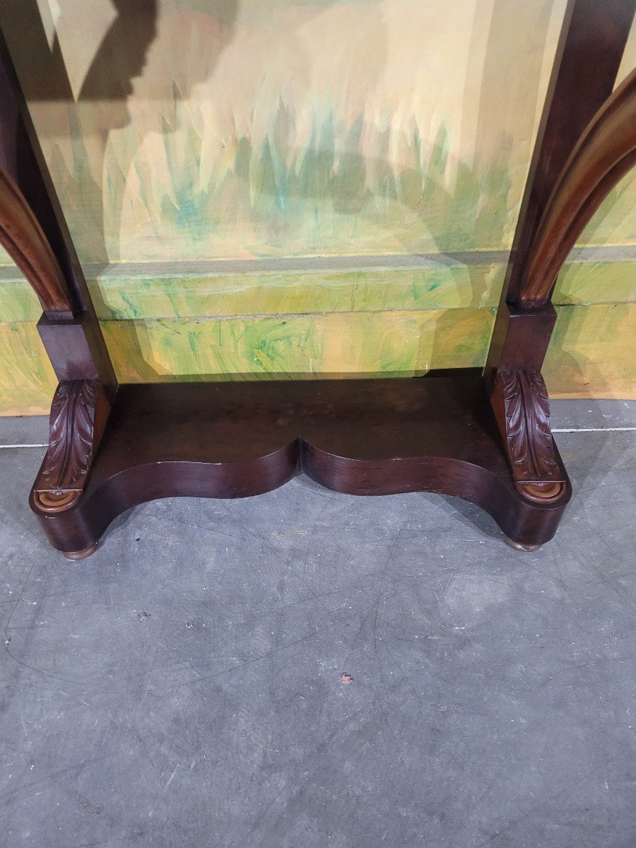 Restoration Period Mahogany Console-photo-2