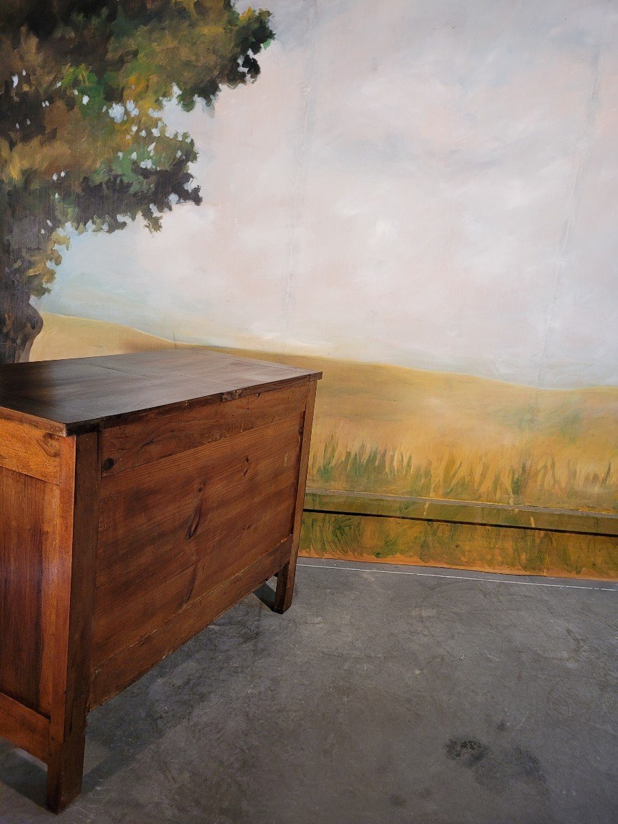 Chest Of Drawers Restoration Period In Walnut-photo-1