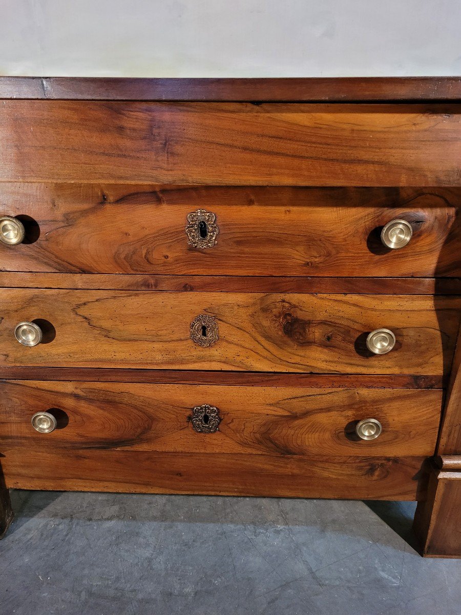 Chest Of Drawers Restoration Period In Walnut-photo-7