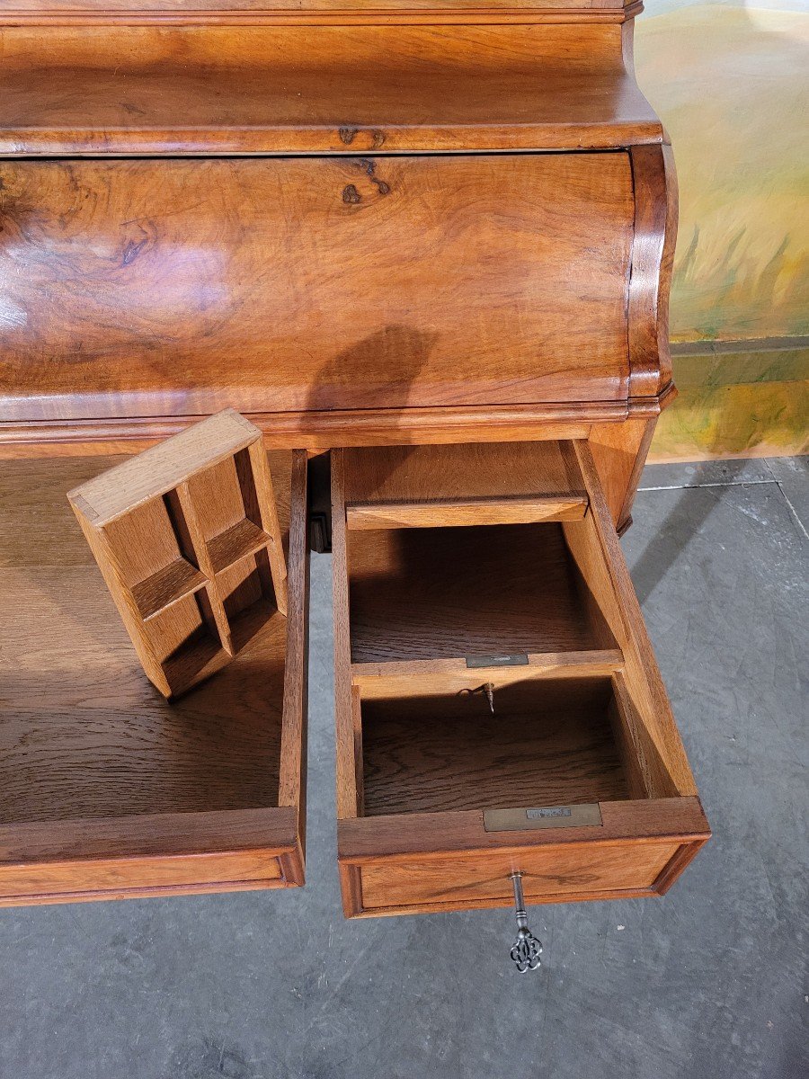 Louis Philippe Desk In Walnut-photo-4